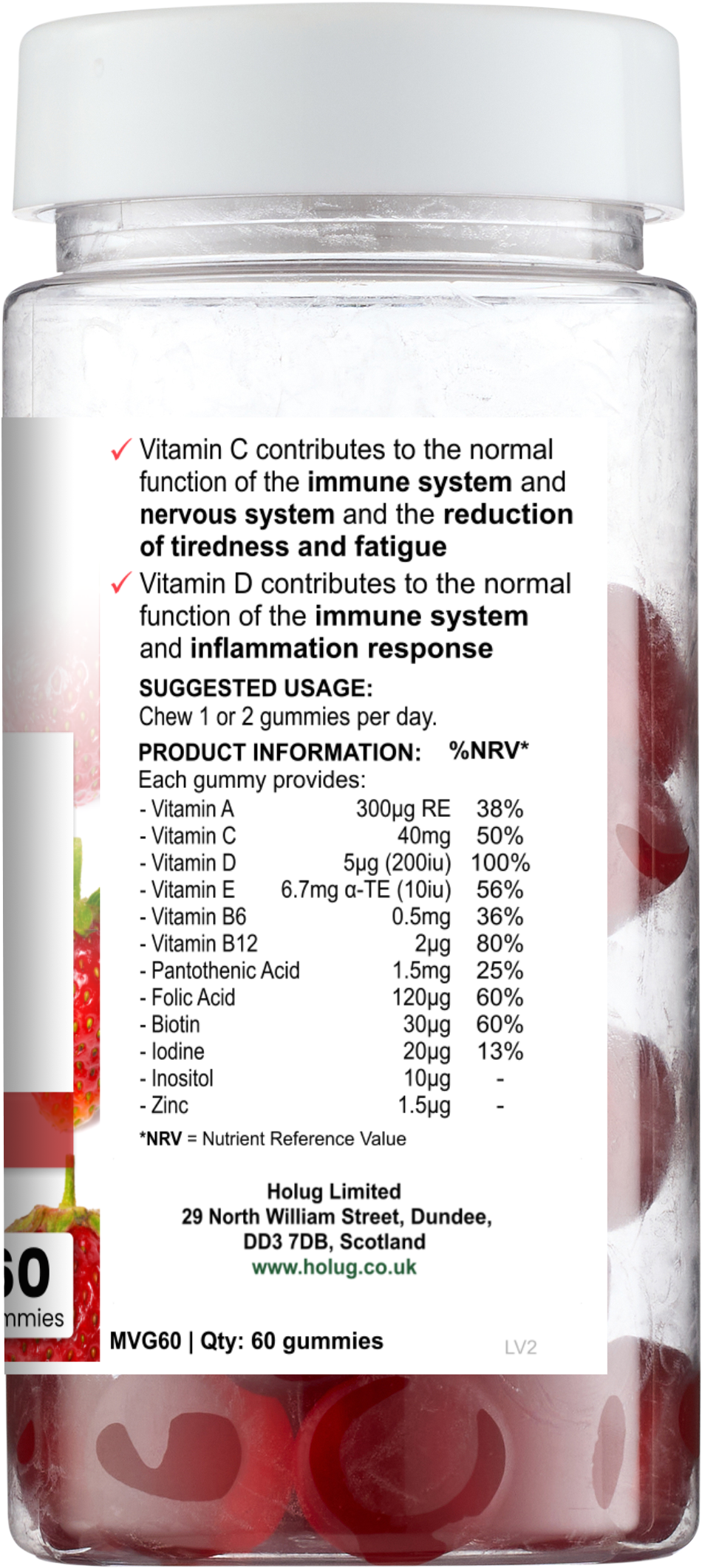 Nourish Bites Multivitamins Gummies