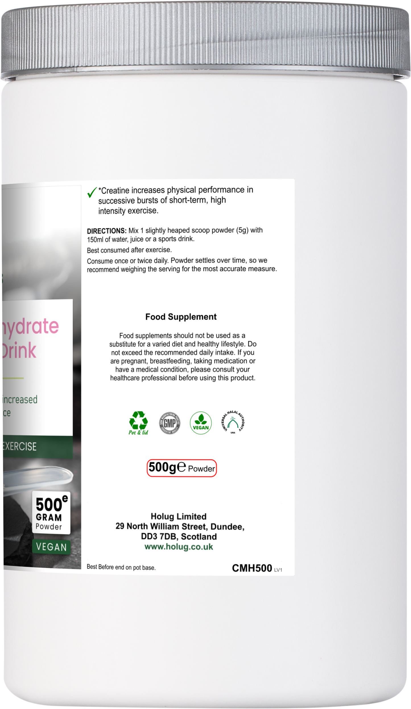 Creatine Monohydrate Muscle Fuel Drink